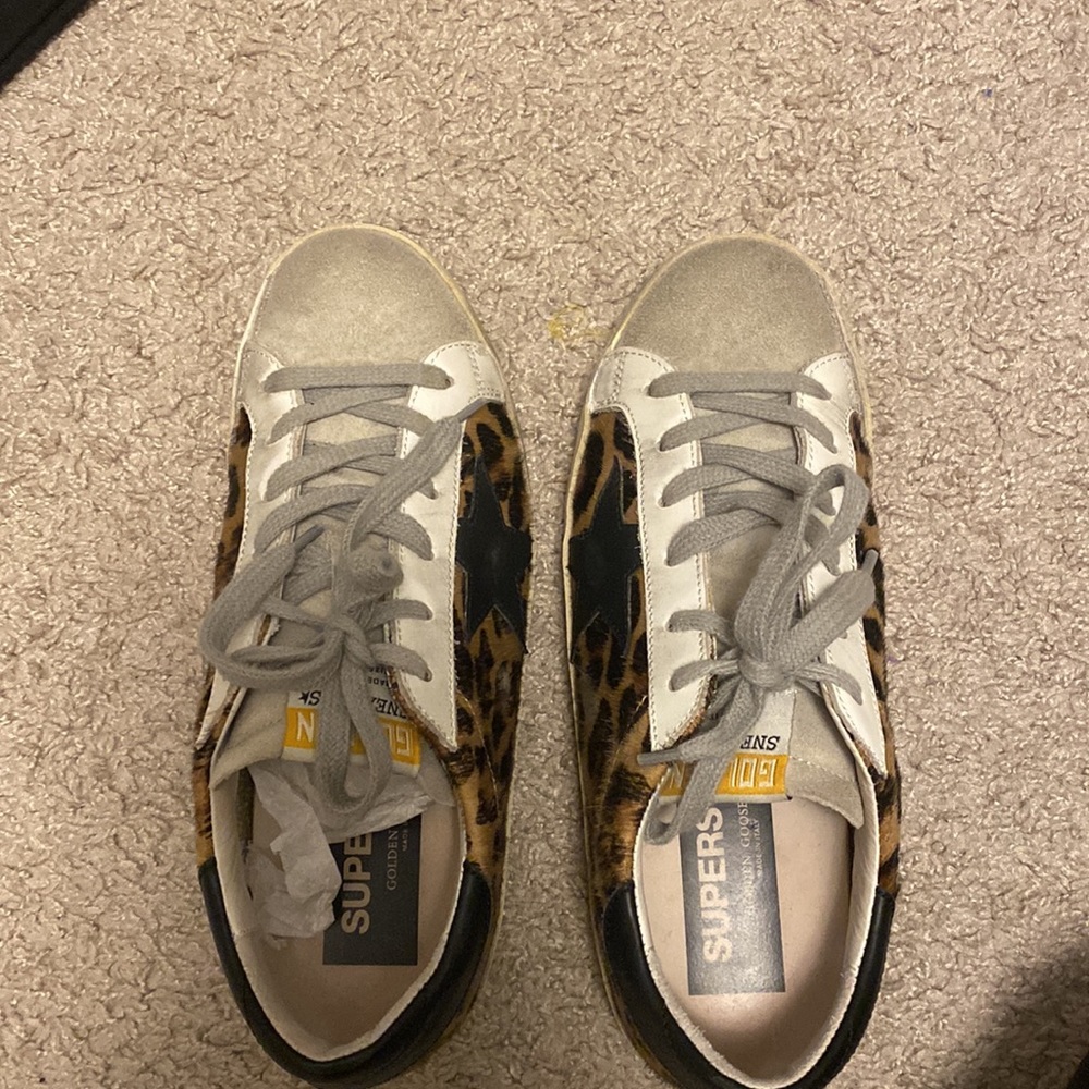 Golden goose leopard sneakers - Picture 2 of 10